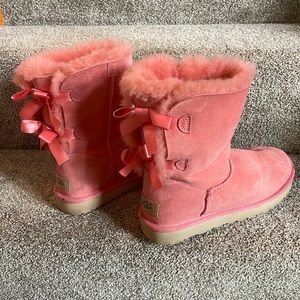 Ugh Pink Boots. Never worn! Like new! Size 8